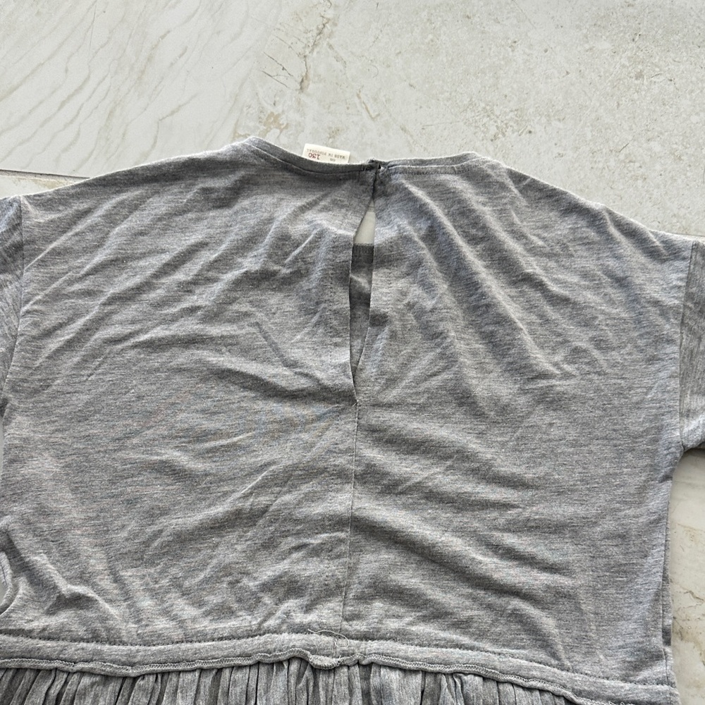 Zara Heather Gray Jumpsuit - Picture 4 of 4